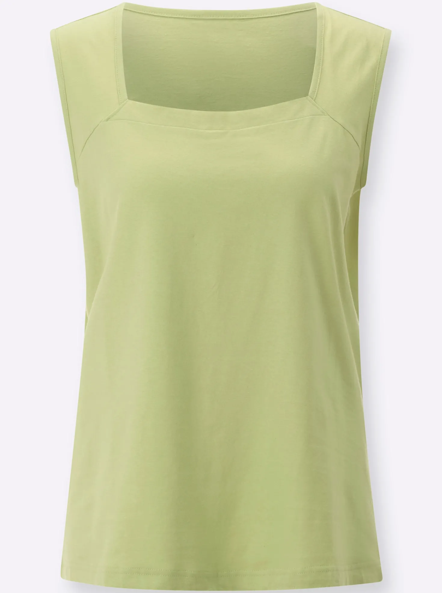 Shirttop mit Karree-Ausschnitt