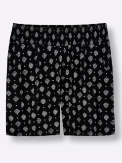 Shorts mit Ornamentdruck