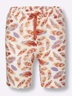 Shorty mit Federprint