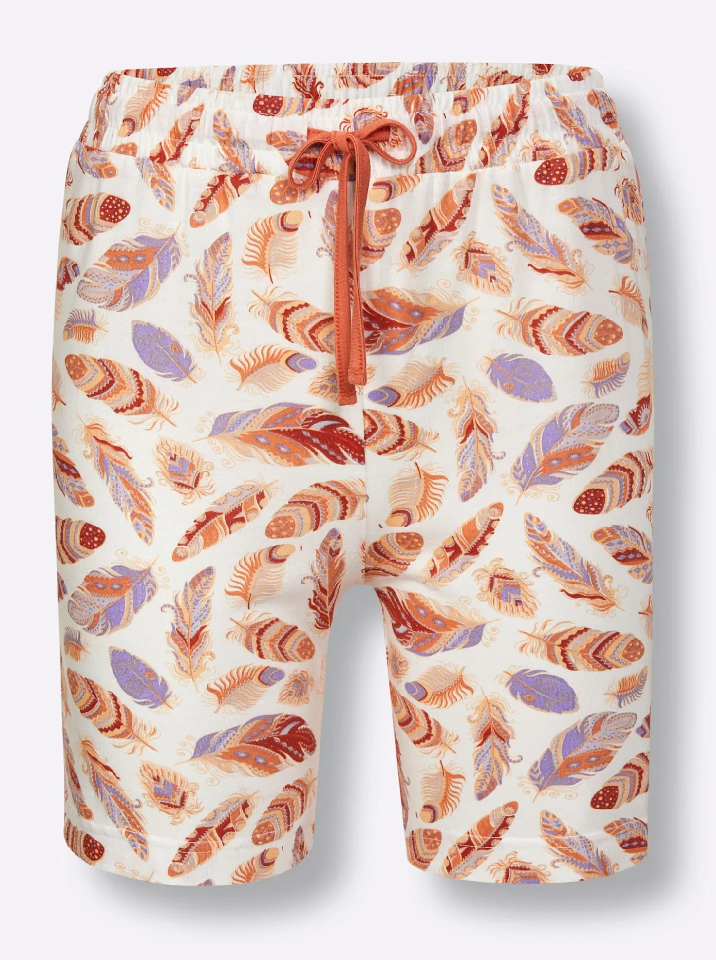 Shorty mit Federprint