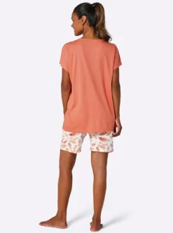 Shorty mit Federprint