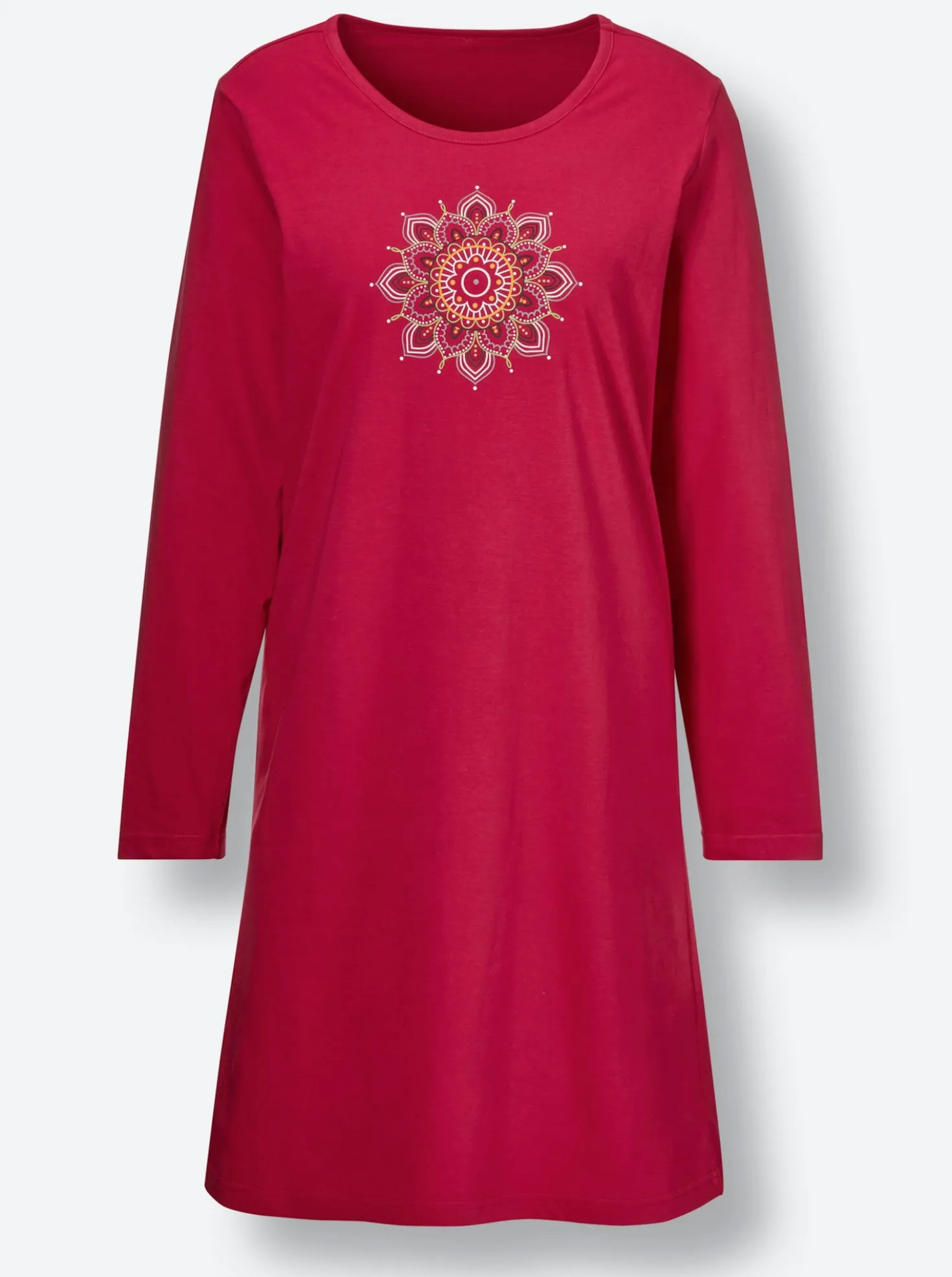 Sleepshirt mit Mandala-Muster