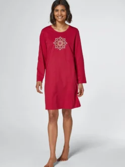 Sleepshirt mit Mandala-Muster