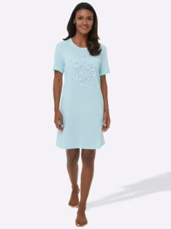 Sleepshirts in Melange-Qualität
