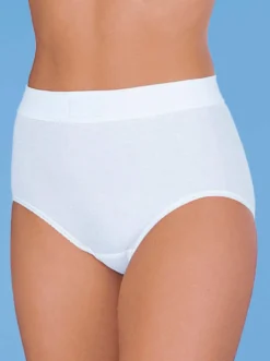 Slip mit zweilagigem Frotteezwickel