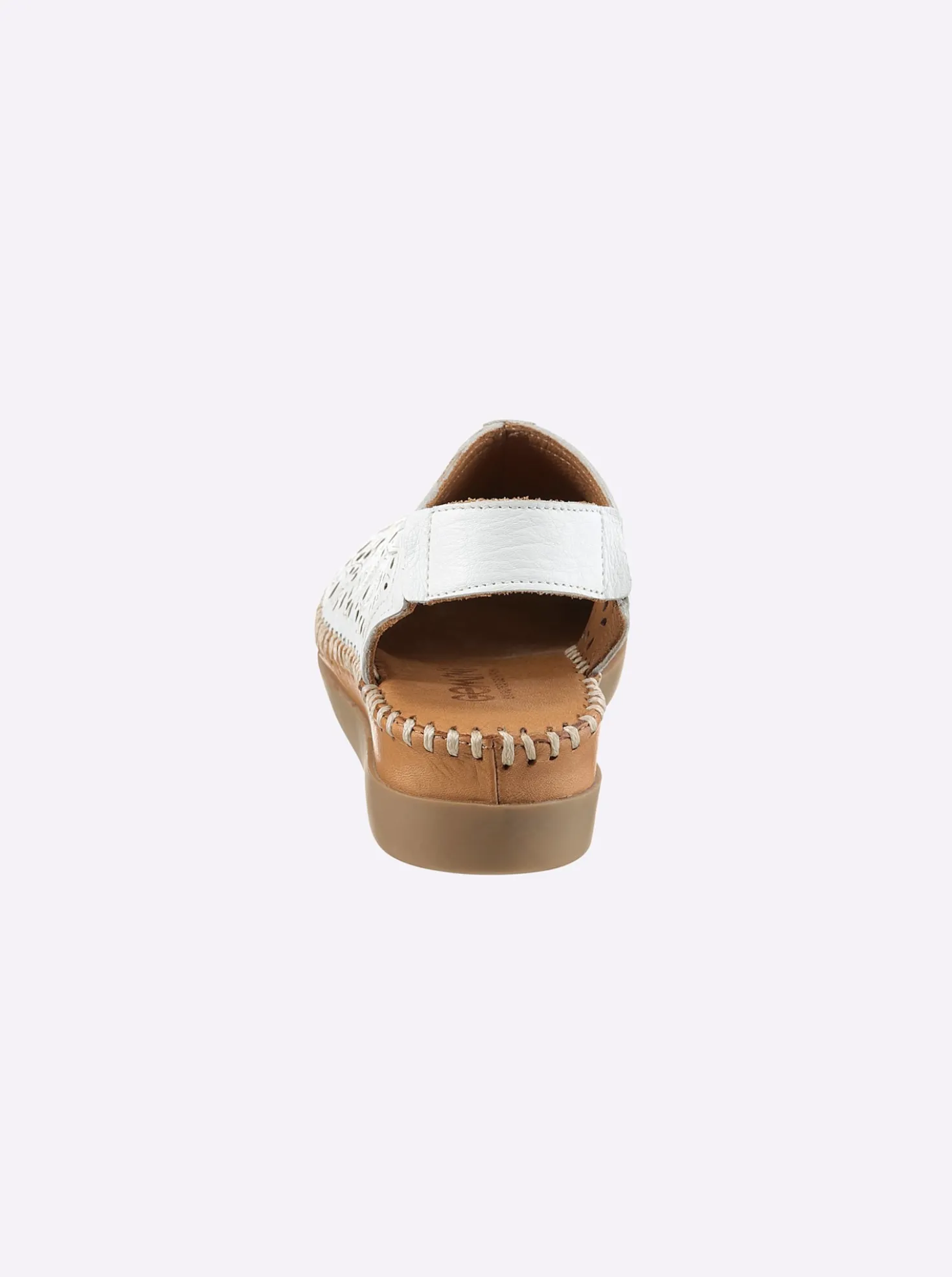 Slipper fersenoffen, mit Gummizug