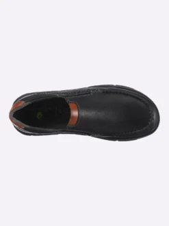 Slipper mit Leder-Wechselfußbett