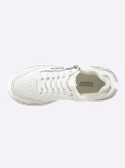 Sneaker mit metallisch schimmernden Akzenten