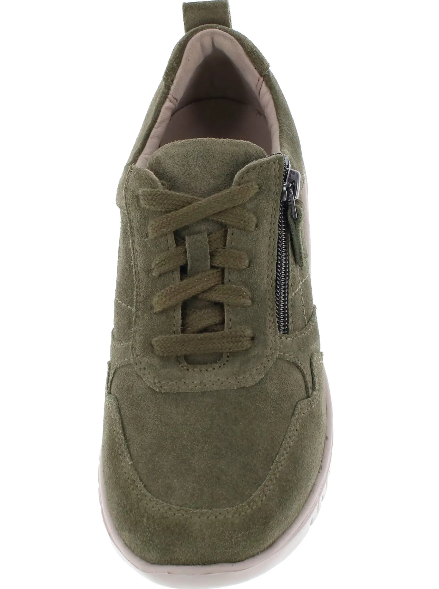 Sneaker mit seitlichem Reißverschluss, Weite H