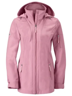 Softshelljacke mit Fleece-Futter