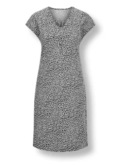 Sommerkleid im Animal-Dessin