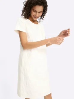 Sommerkleid mit Blumen-Stickerei