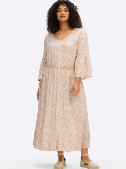 Sommerkleid mit Volantärmeln