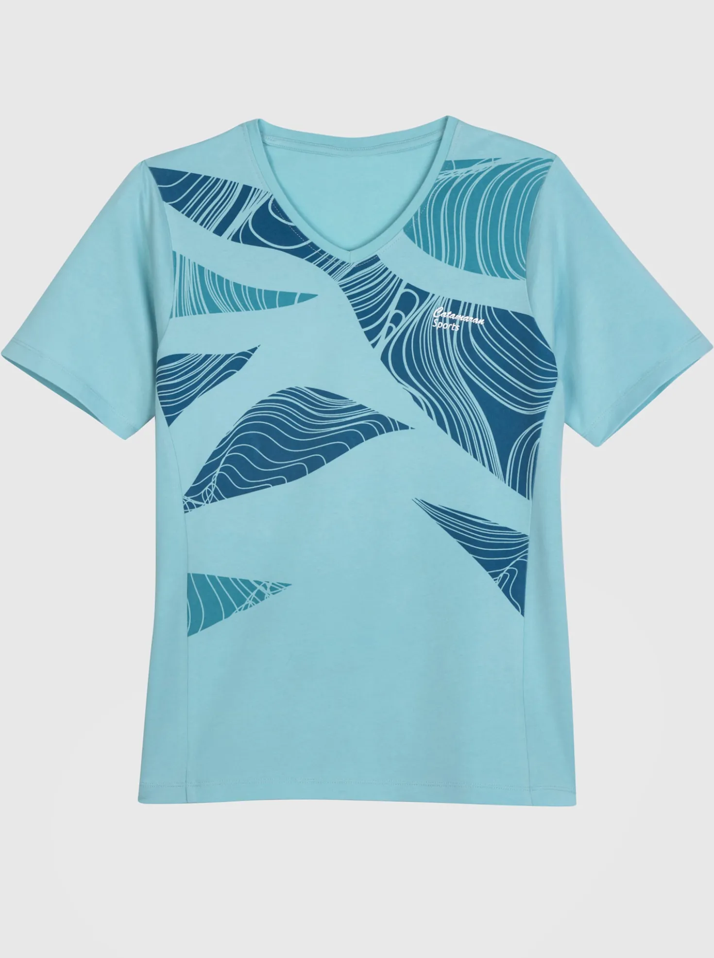 Sportshirt mit Stretch-Anteil