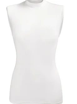Stehkragenshirt in Modal-Qualität