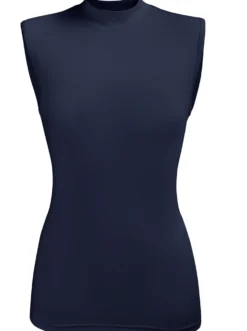 Stehkragenshirt in Modal-Qualität