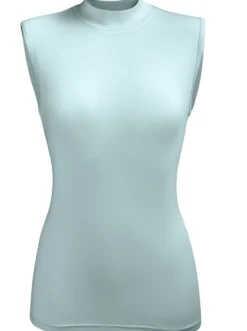 Stehkragenshirt in Modal-Qualität