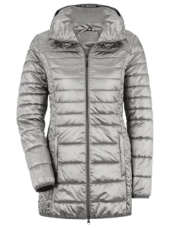Steppjacke mit dezentem Glanz