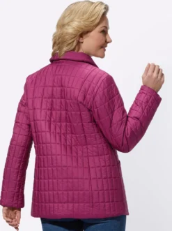 Steppjacke mit knöpfbarer Innentasche