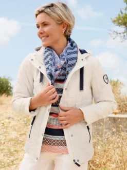 Steppjacke mit Reißverschluss-Taschen