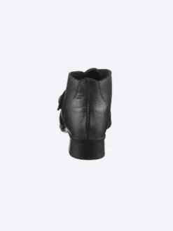 Stiefelette mit Klettverschluss