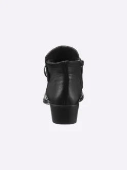 Stiefelette mit seitlichem Reißverschluss