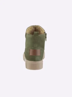 Stiefelette mit seitlichem Reißverschluss