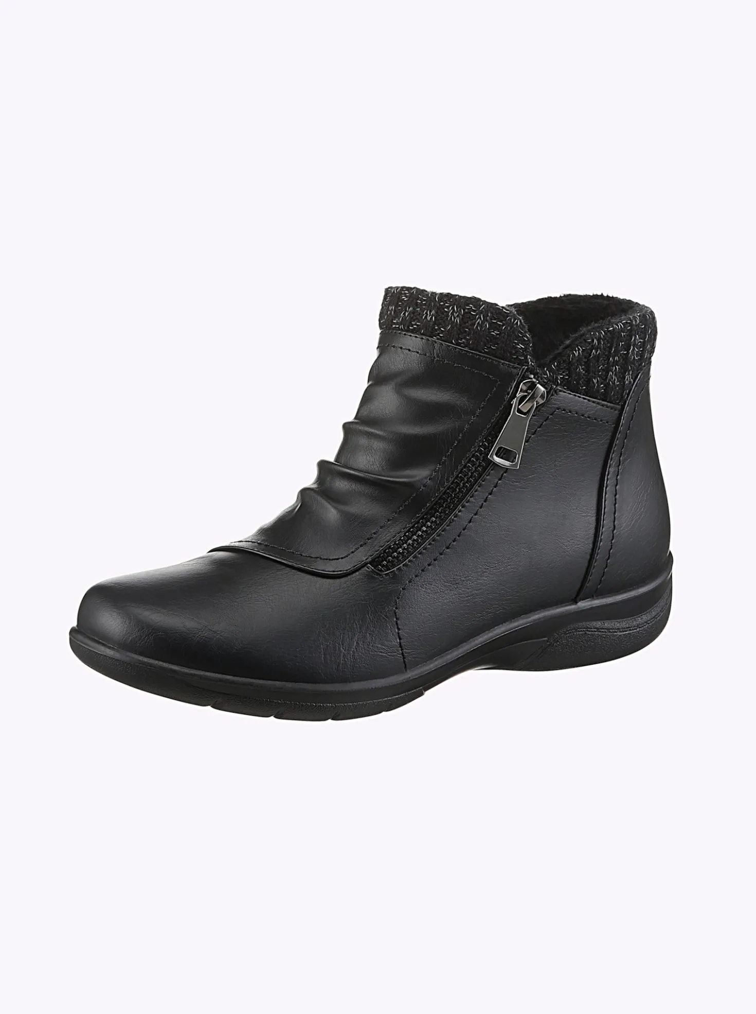Stiefelette mit Warmfutter