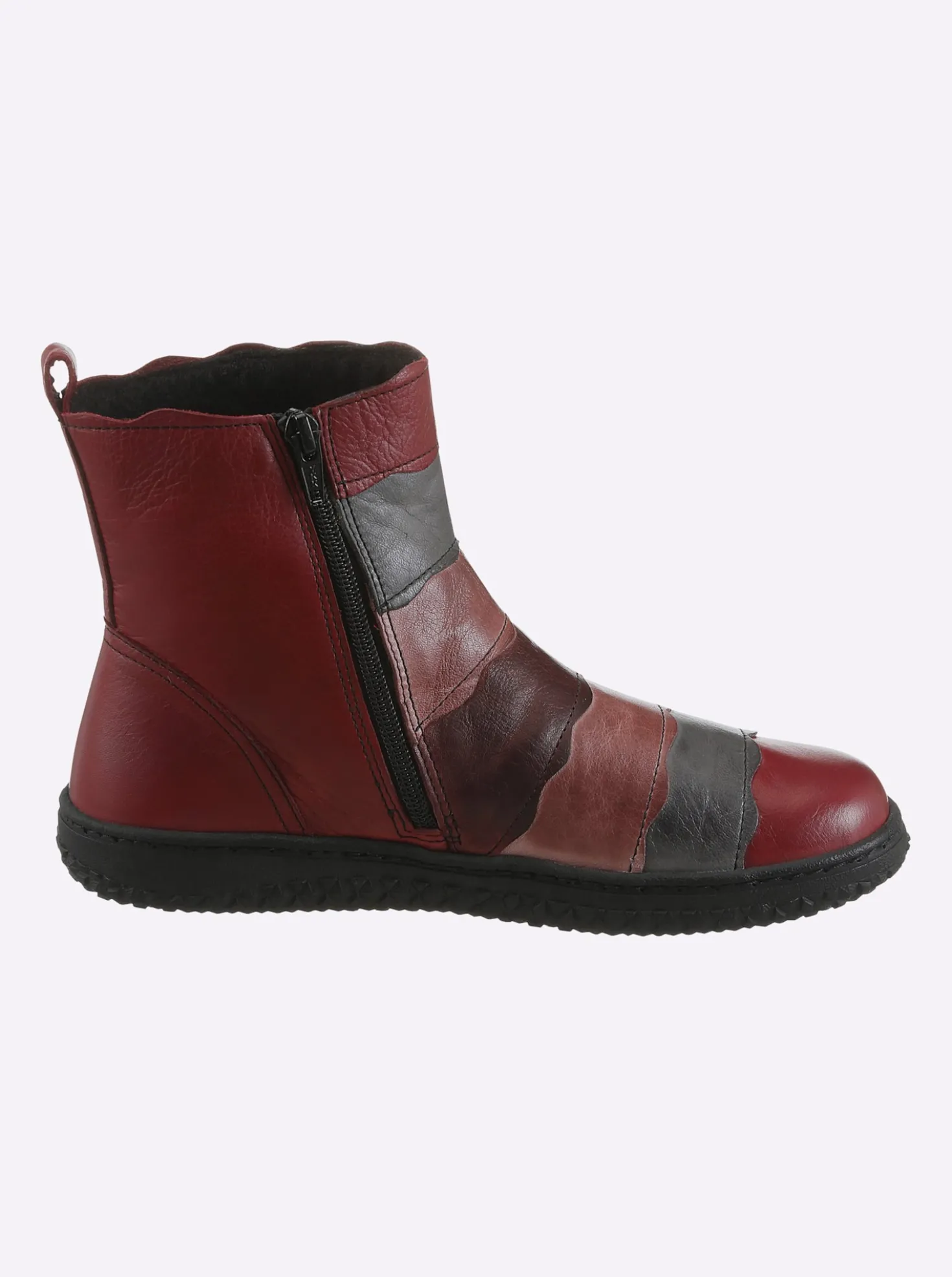 Stiefelette wärmend gefüttert