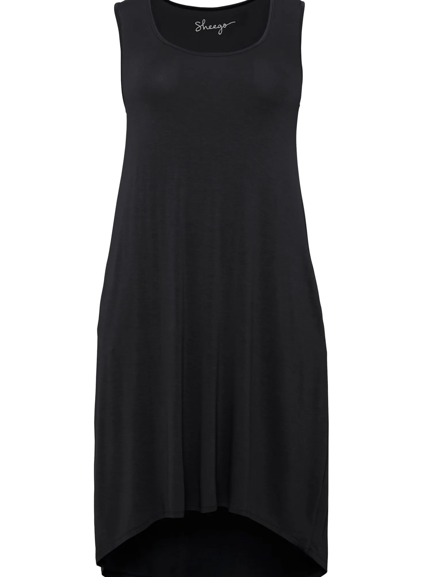Strandkleid mit Vokuhila-Saum