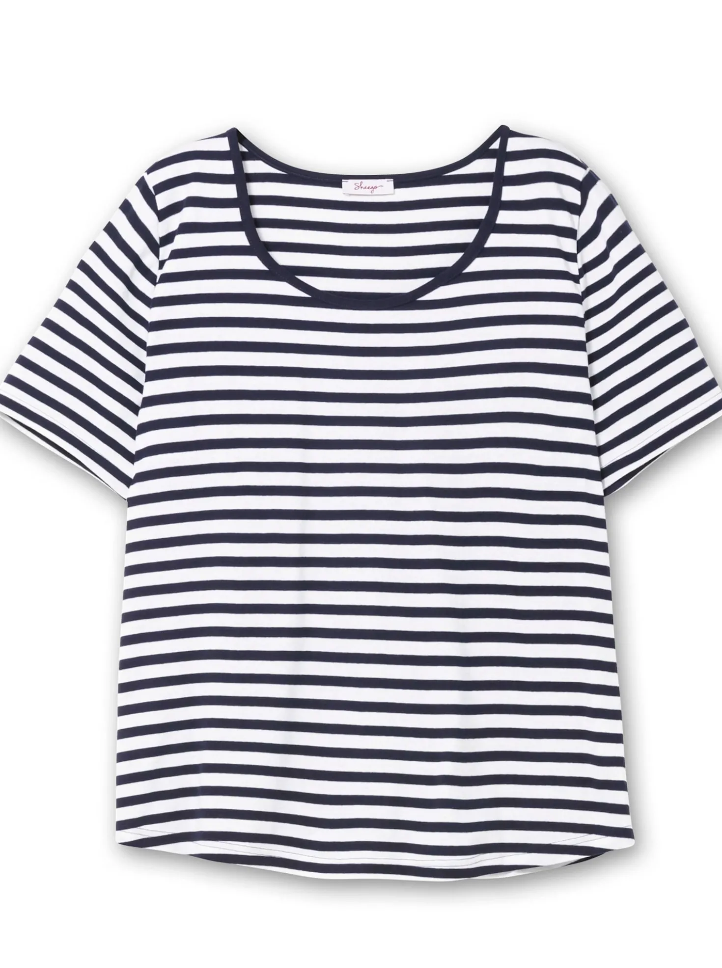 Streifenshirt mit Rundhalsausschnitt