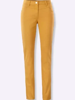 Stretch-Hose mit Passformsattel vorne und hinten
