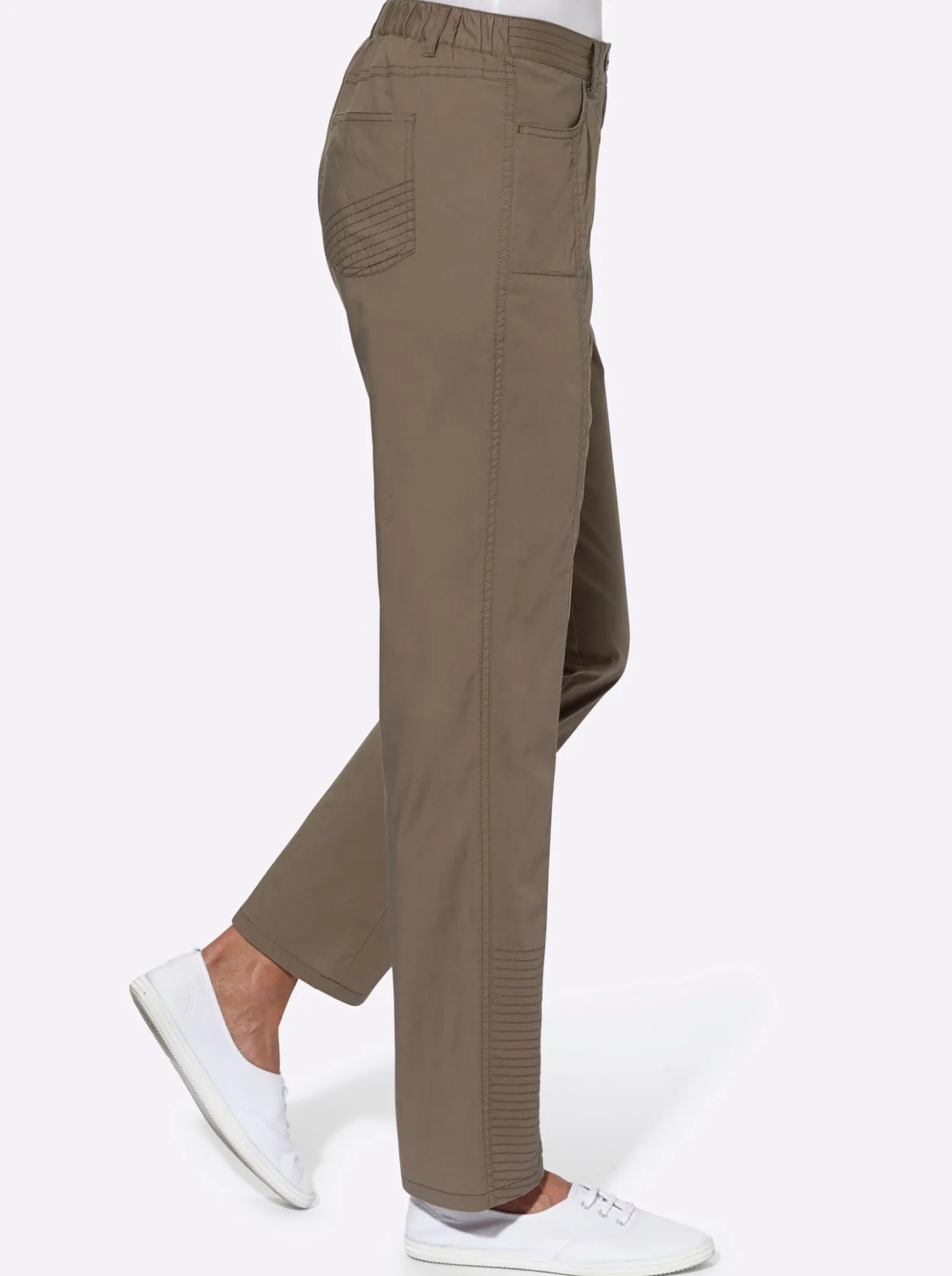 Stretch-Hose mit rückwärtigem Dehnbund