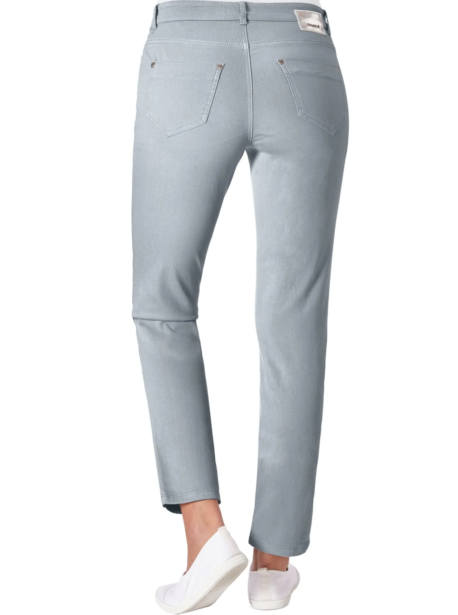 Stretch-Jeans in Röhren-Form