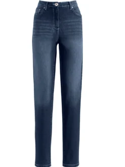 Stretch-Jeans in Used-Optik