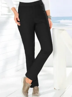 Stretch-Jeans mit Rundum-Dehnbund