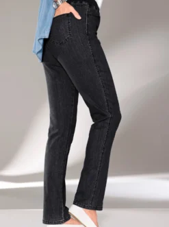 Stretch-Jeans mit Rundum-Dehnbund