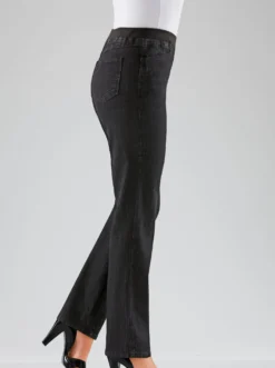 Stretch-Jeans mit Rundum-Dehnbund