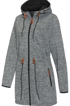 Strickfleecejacke