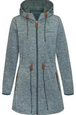 Strickfleece-Jacke