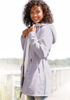 Strickfleecejacke