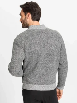 Strickjacke mit Fleece-Futter