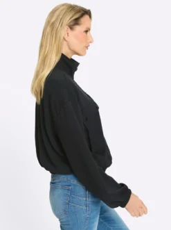 Sweatjacke mit Blasebalg-Taschen