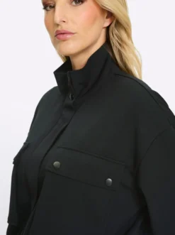 Sweatjacke mit Blasebalg-Taschen