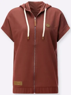 Sweatjacke mit Kapuze