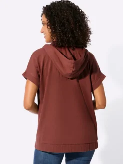 Sweatjacke mit Kapuze