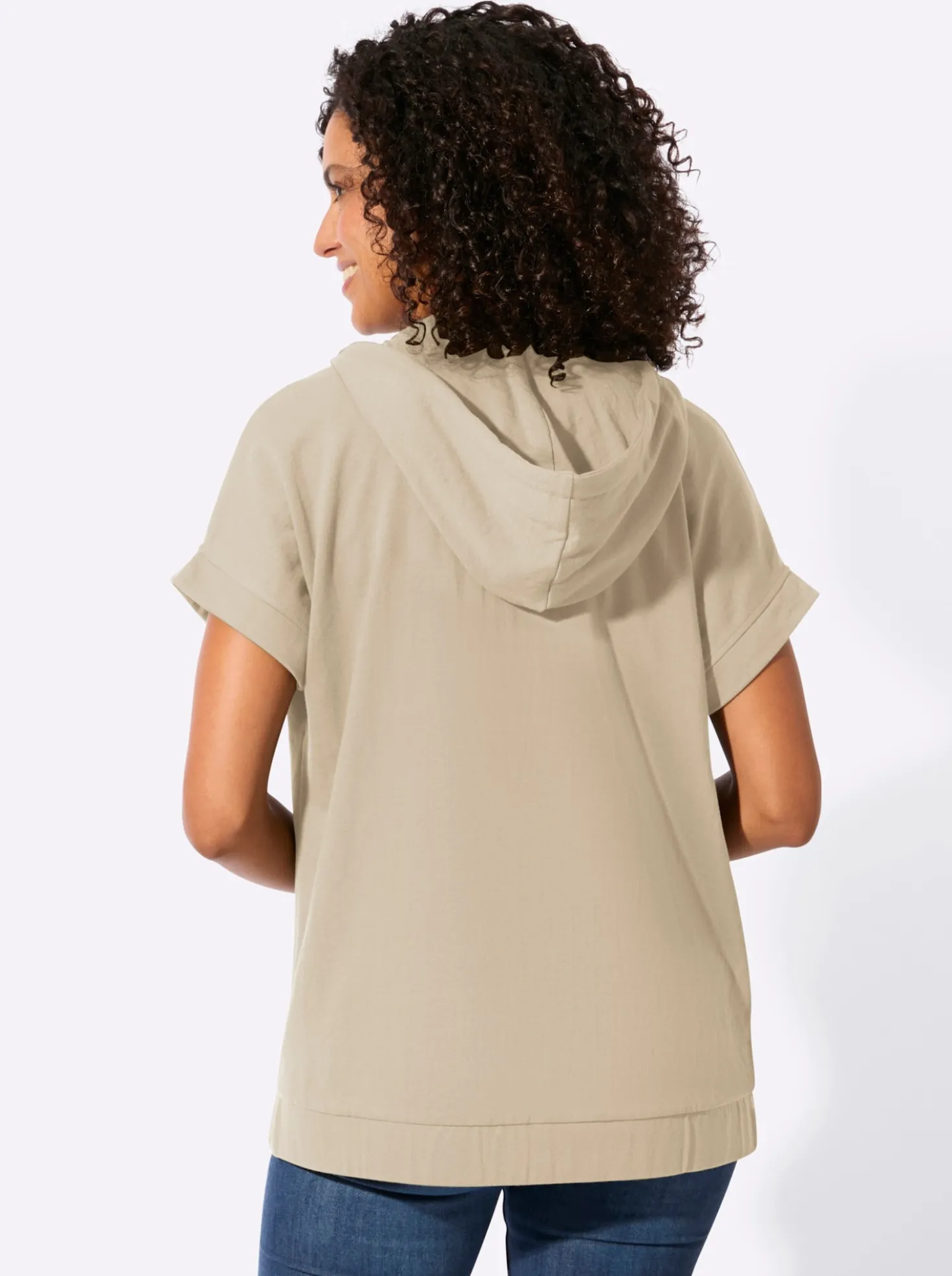 Sweatjacke mit Kapuze