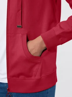 Sweatjacke mit Känguru-Taschen