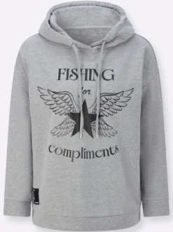 Sweatshirt mit Druck-Motiv