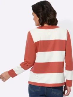 Sweatshirt mit Rundhals und Tunnelzug